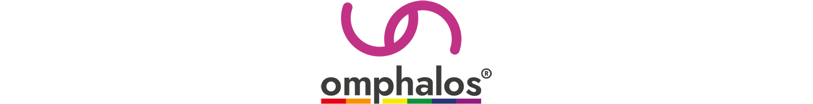The logo of Omphalos.