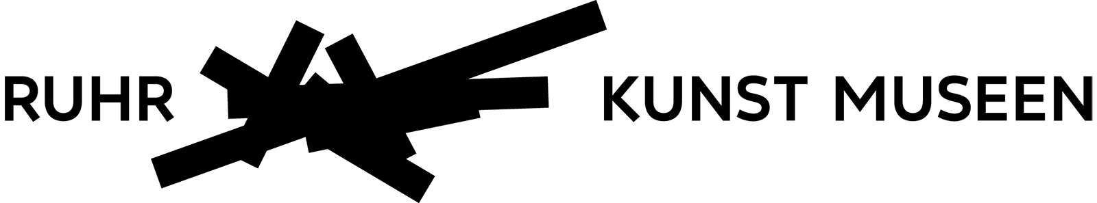 The logo of Ruhr Kunst Museen.