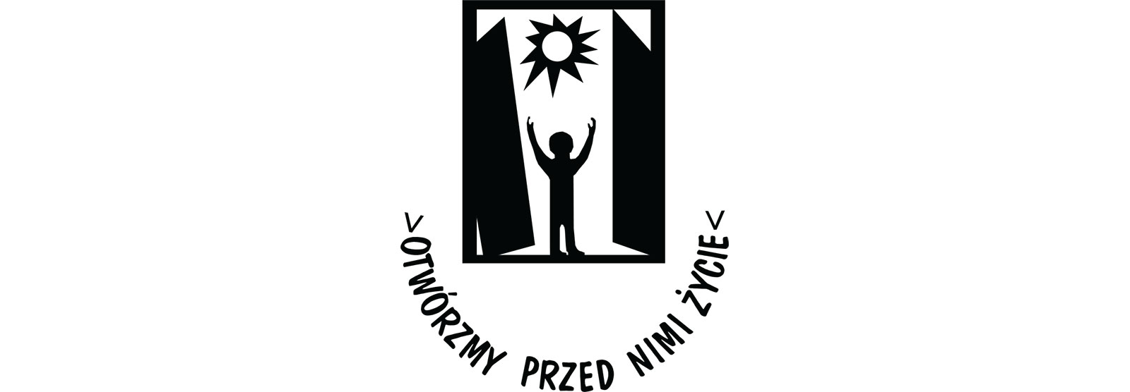 Das Logo von 'OTWÓRZMY PRZED NIM ŻYCIEM'.